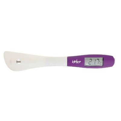 IDÉLICE PR265788A THERMOMÈTRE SPATULE 2 EN 1 INOX/SILICONE VIOLET