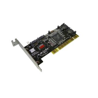 Carte contrôleur Raid SATA 2.0 PCI E, 2 Ports, puce SIL3132 pour RAID 0