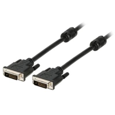 Valueline câble dvi-d (dvi-d 24 + 1 broches) mâle - dvi-d (24 + 1 broches) mâle, 5,00 m noir