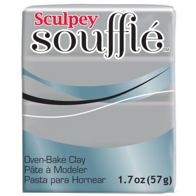 Pâte Sculpey Soufflé - Concrete (gris)