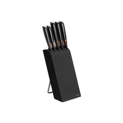 Fiskars - bloc de 5 couteaux noir - 978791