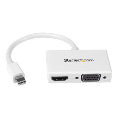 StarTech.com A/V-reisadapter: 2-in-1 Mini DisplayPort naar HDMI of VGA converter videoconverter - wit