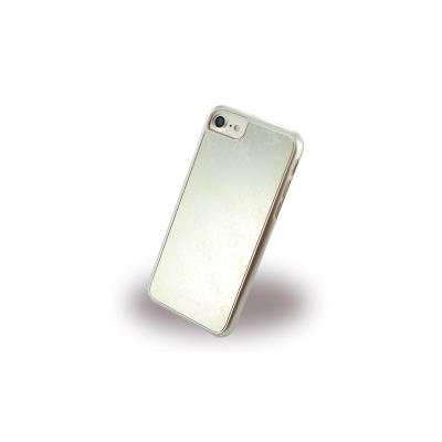 Coque rigide Guess dorée en aluminium pour iPhone 7