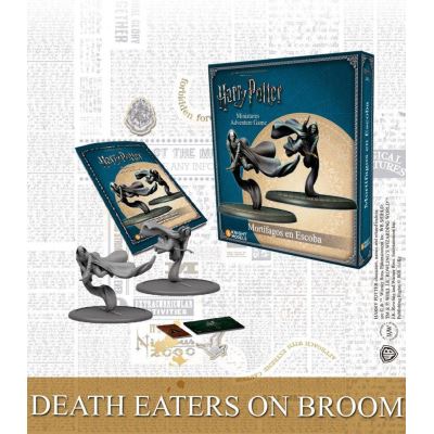 HARRY POTTER - Miniature Adventure Game - Death Eaters on Broom - UK