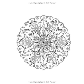 Mandala Pour Adultes Anti-Stress Livre de Coloriage Simple et Facile:  Magnifiques Mandala à colorier Pour Débutants Anti-Stress Livre de  Coloriage