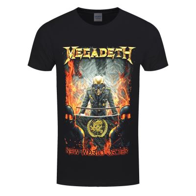 Megadeth T-Shirt New World Order Homme NoirM