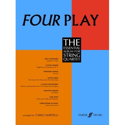 Partitions classique FABER MUSIC MARTELLI CARLO  - FOUR PLAY - STRING QUARTET Ensemble à cordes