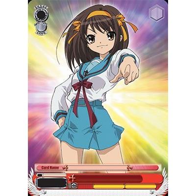 Bushiroad ws-401841 td/en - trial deck the melan choly of haruhi suzumiya, jeu de cartes, blanc/noir