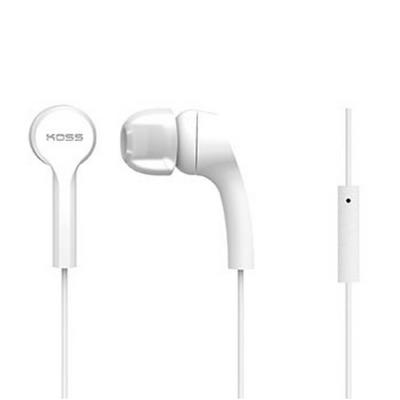 Koss-casque intra-auriculaires stéréo keb/9iw, blanc