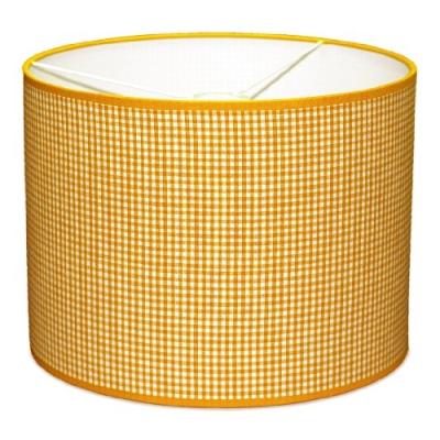 taftan - suspension vichy orange (35 cm de diamètre) - orange