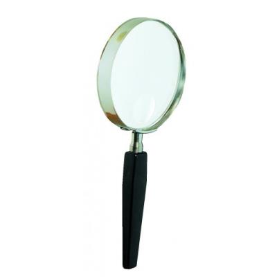 Loupe bifocale acrylique ronde cerclée acier 5cm Solveig