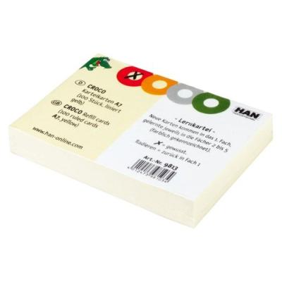 Han- fiches bristol & intercalaires - fiches bristol, han 9812