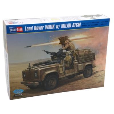 HOBBYBOSS 1:35 - LAND ROVER WMIK W/MILAN ATGM - HBB82447