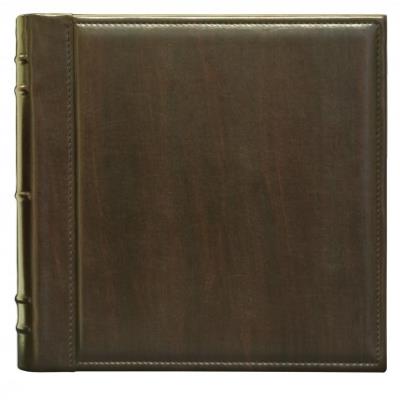 Album photo Innova Album de luxe marron 80 pages 33x33, à  coller