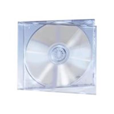 Ednet 5 CD Jewelcases Single Crystal - CD jewel case voor opslag