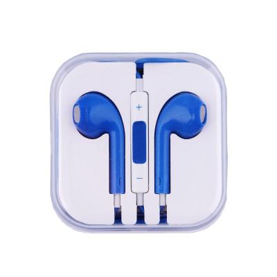 Écouteur Kit Piéton Micro Volume pour Iphone 4/4S/5/5S/5C/6/6 + Bleu