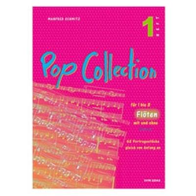 Partitions variété, pop, rock... EDITION BREITKOPF SCHMITZ MANFRED - POP COLLECTION HEFT 1 - FLUTE, PIANO Vents