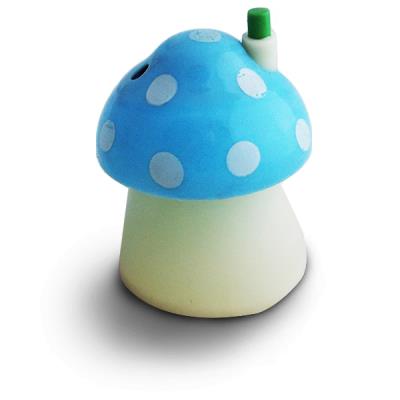 Distributeur de cure-dents automatique en forme de champignon orange