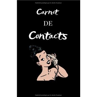 Carnet de Contacts Répertoire Téléphonique Alphabétique NLFBP