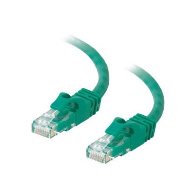 C2G Cat6 Booted Unshielded (UTP) Network Patch Cable - verbindingskabel - 5 m - groen