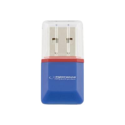 Esperanza EA134B - kaartlezer - USB 2.0