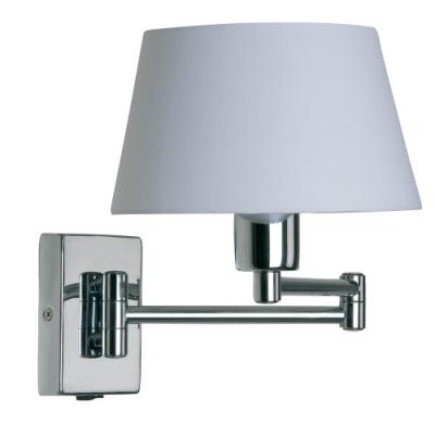 Armada Lampe Murale Articulation Double Finition Chrome Brillant
