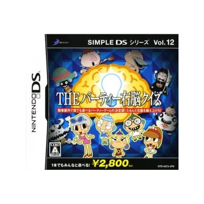 Simple DS Series Vol. 12: The Party Right Brain Quiz - IMPORT JAPONAIS