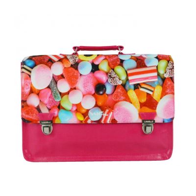 Cartable Miniséri 39cm Rose