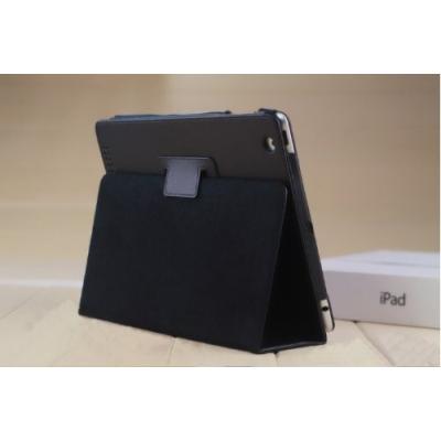 Elégante Pochette/etui/housse de protection noir en simili cuir pour iPad3/ iPad2