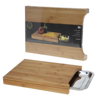 Planche à découper avec réservoir - 35 x 25 cm - Accessoire de cuisine