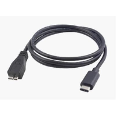 Usb3.1 superspeed 1m m-m black usb 3.1 type c - 3.0 micro b max. 3a, 10g bandwidth microconnect usb3.1camib3.01