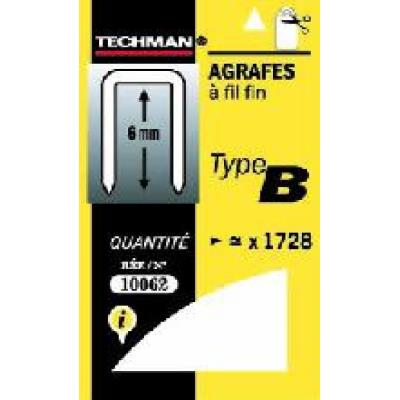 Techman - Agrafes 14 Mm - Type B - Image 1