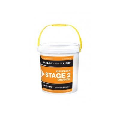 Dunlop stage 2 baril de 60 balles enfant orange