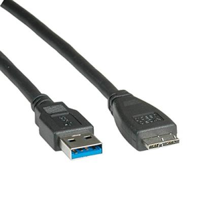 Roline câble usb3.0, a-microa, m m, 0,8m 11.02.8872