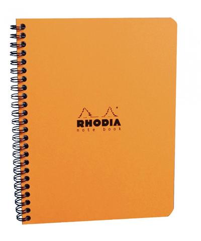 Note Book Classic Reliure Intégrale 16x21 5/5 160 pages Détachable Couverture Orange