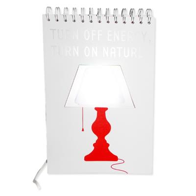 Lampe USB bloc-notes à dessiner customisable