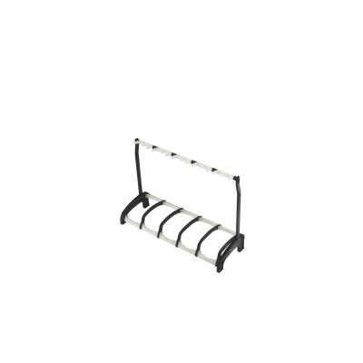 Accessoires guitares K&M 17515-000-00 STAND POUR 5 GUITARES GUARDIAN 5 NOIR ET TRANSLUCIDE Stands et repose-pied