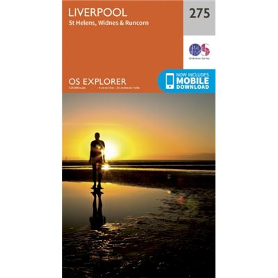 Os Explorer Map (275) Liverpool, St Helens - Widnes And Runcorn (Map)