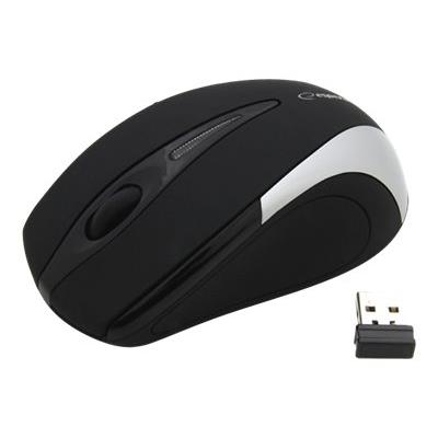 Esperanza EM101S - muis - 2.4 GHz - zilver