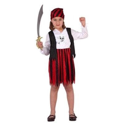 Déguisement : Fille Pirate - Taille 5-6 ans
