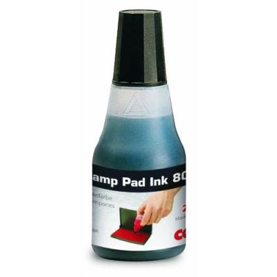 Colop 801 stamp pad ink 25ml black 819765