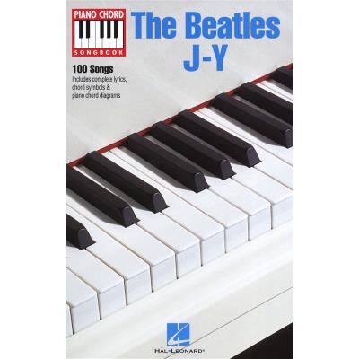 Beatles Piano Chord Songbook Songs J-Y (100 Songs)
