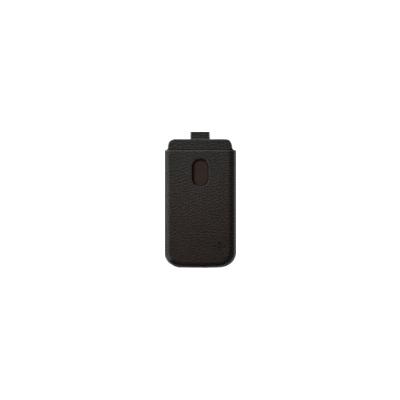 Belkin Pocket Case - Beschermhoes voor mobiele telefoon - polyurethaan leer - zwart - voor Samsung Galaxy S III Mini