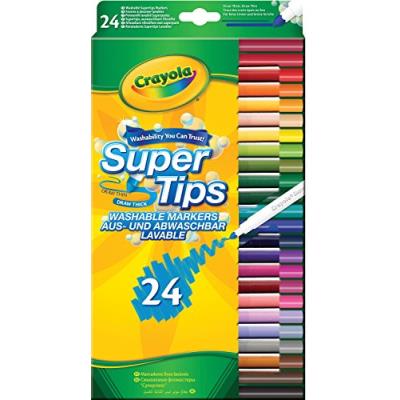 Crayola - 58-5057-e-000 - 24 feutres à dessiner - boîte