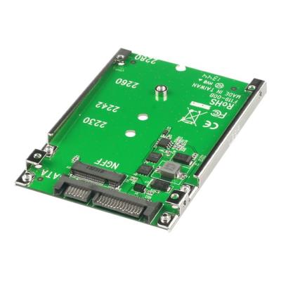 Lindy m.2 NGFF to 2.5 SATA Drive Adapter - storage bay adapter