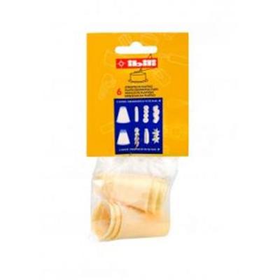 IBILI - Ustensiles et accessoires de cuisine - lot de 6 douilles plastique ( 768300-6 )