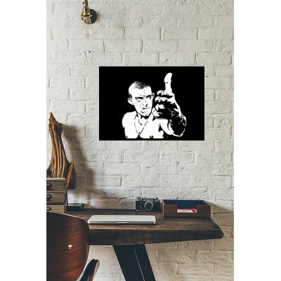 Cadre déco en plexiglas 21cm x 29.7cm épais. 3mm la haine vincent cassel bang
