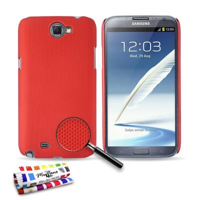 Coque ORIGINAL Ultra Fine Rouge , Le Pika,  Premium de MUZZANO pour SAMSUNG GALAXY NOTE 2