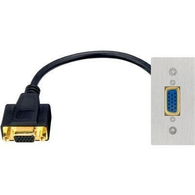 Adaptateur vga inakustik 00980127256 [1x vga femelle < > 1x vga femelle] 0.25 m noir