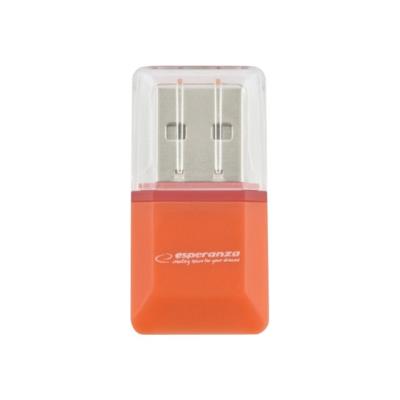 Esperanza EA134O - kaartlezer - USB 2.0